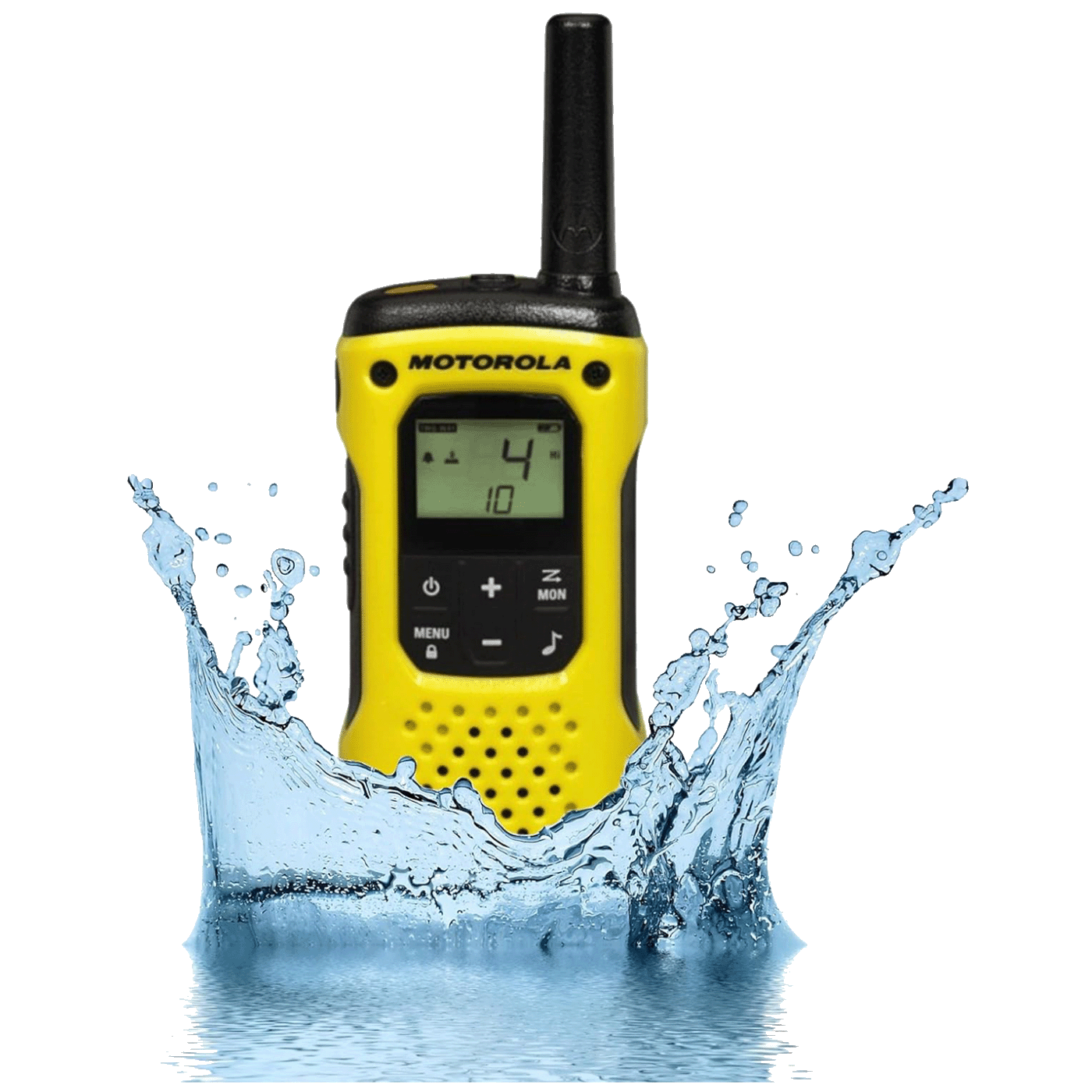 Motorola Walkie Talkie, domet 10 km, 16 kanala, žuto/crna - TLKR T92