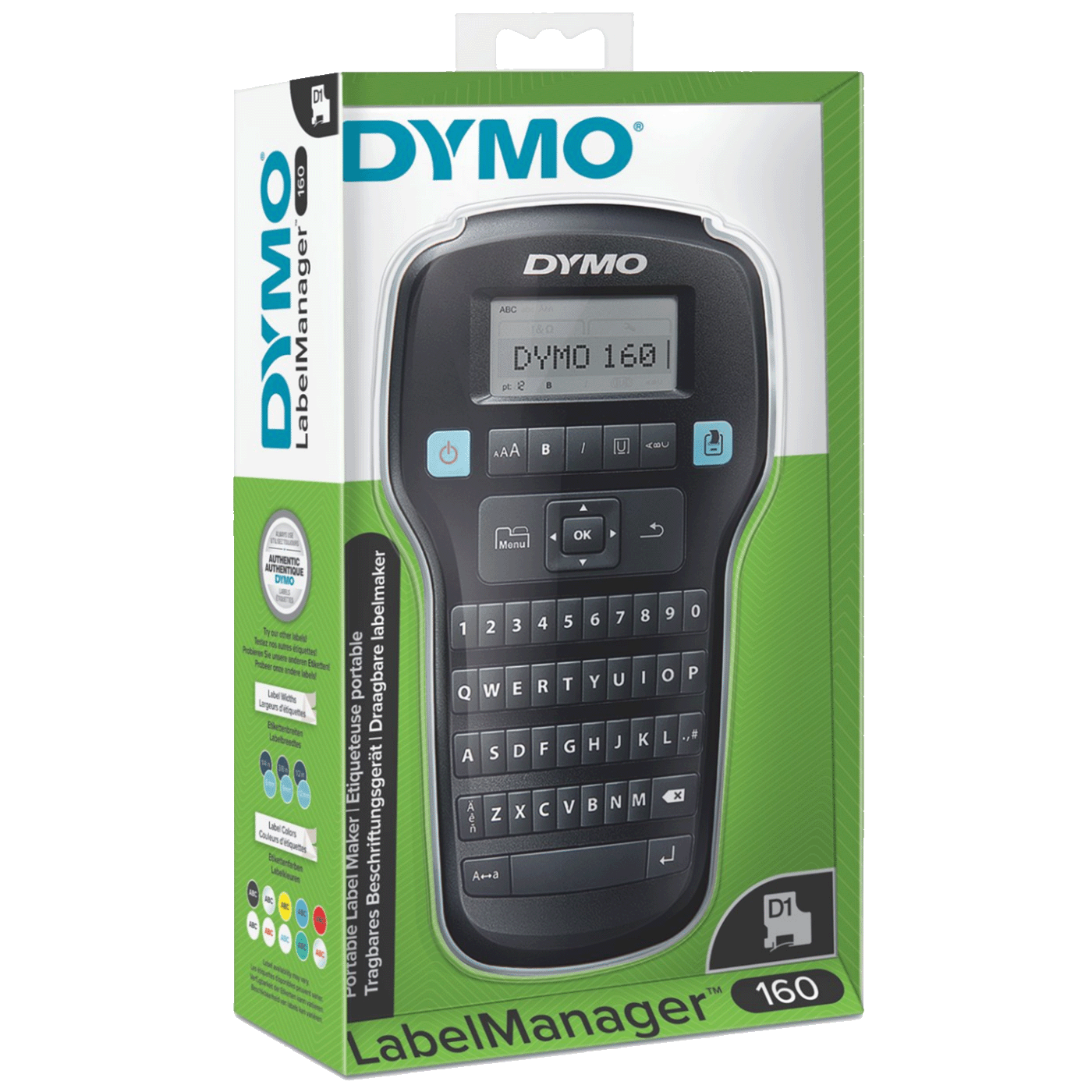 Dymo Ručni aparat za ispis etiketa, LabelManager 160 - LM160