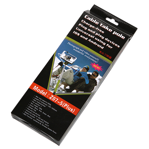 ConCorde Selfie stick za smartphone, žični, crni - Selfie stick, monopod, žični