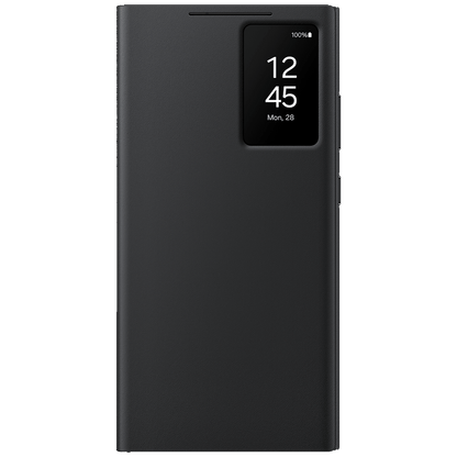 Samsung Preklopna maska Smart View za Samsung S24 Ultra, black - EF-ZS928CBEGWW