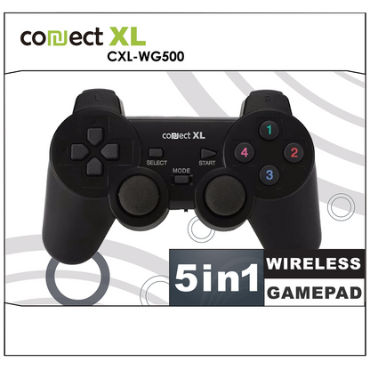 Connect XL Gamepad wireless, 5u1, PC i PS1/2/3,  2,4GHz, 10met - CXL-WG500