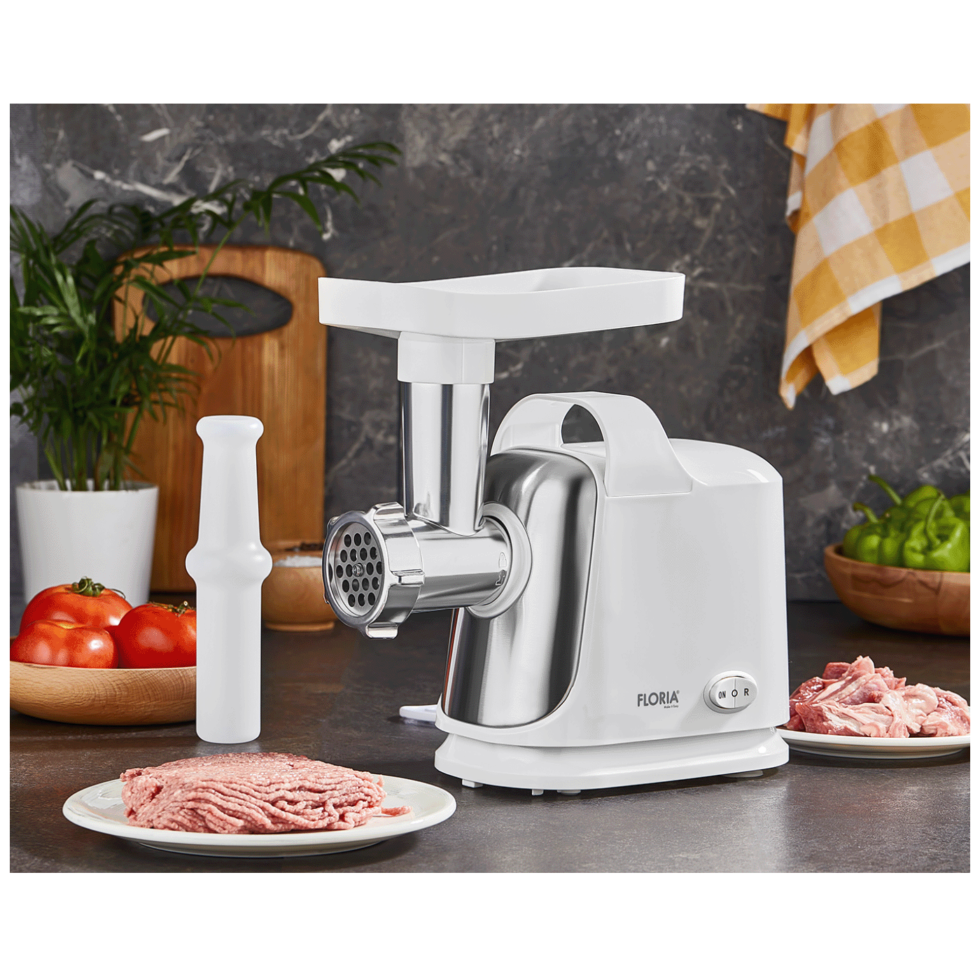 Floria Mašina za mljevenje mesa, snaga 1300 W - ZLN7966