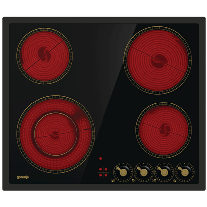 Gorenje Staklokeramička ploča za kuhanje, 6400 W - EC642CLB