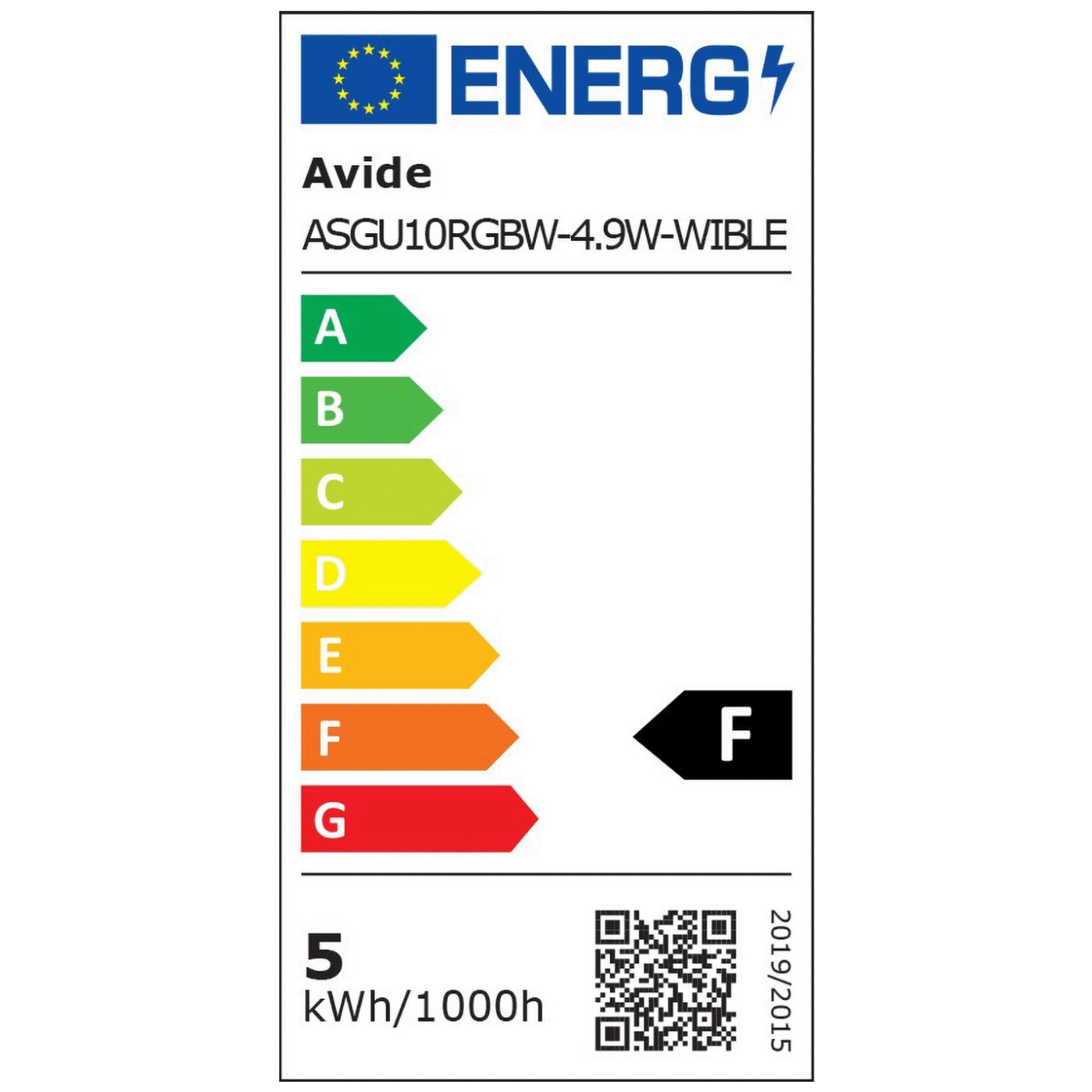 Avide Pametna sijalica, LED 4.9W, GU10, RGB+W, WiFi, Bluetooth - Smart LED GU10 4.9W RGB WiFi