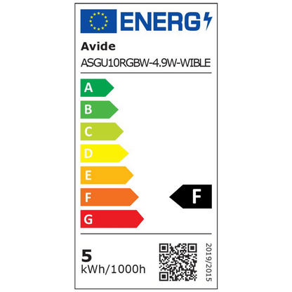 Avide Pametna sijalica, LED 4.9W, GU10, RGB+W, WiFi, Bluetooth - Smart LED GU10 4.9W RGB WiFi