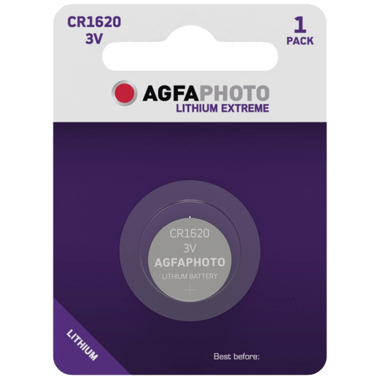 Agfa Baterija litijska CR1620, 3V dugmasta, blister pak. 1 kom. - APCR1620 B1