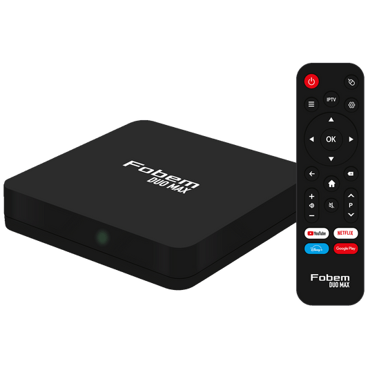 Fobem Prijemnik IPTV@Android, 4K, 2GB/32GB, WiFi 2.4/5GHz - Duo Max