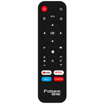 Fobem Prijemnik IPTV@Android, 4K, 2GB/32GB, WiFi 2.4/5GHz - Duo Max