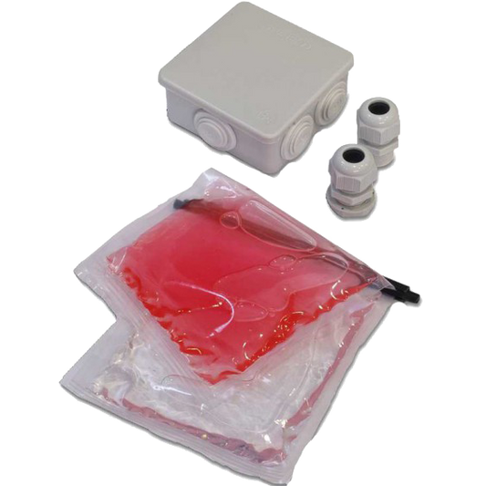 Famatel Razvodna kutija nadžbuk 80x80, vodonepropusna, IP68+ GEL - 3002-GL