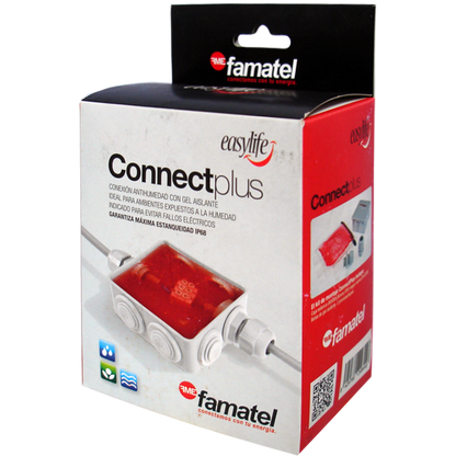 Famatel Razvodna kutija nadžbuk 80x80, vodonepropusna, IP68+ GEL - 3002-GL