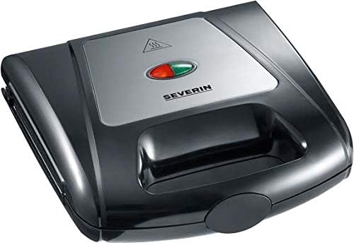Severin sendvič toster 3u1 1000 W, izmjenjive ploče, inox