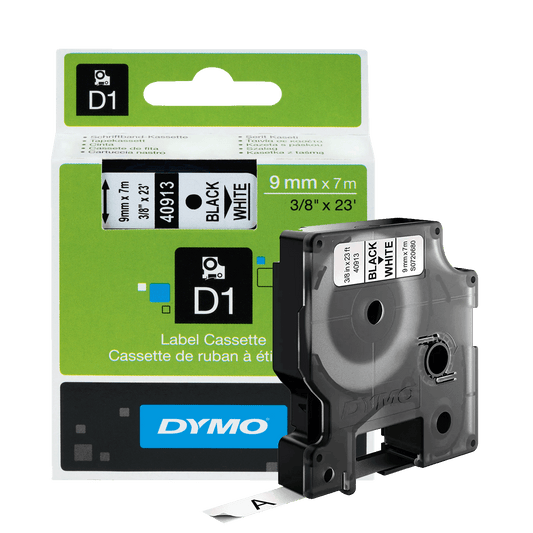 Dymo Kaseta s trakom za za LabelManager, 7 met., 9 mm, bijela - S0720680