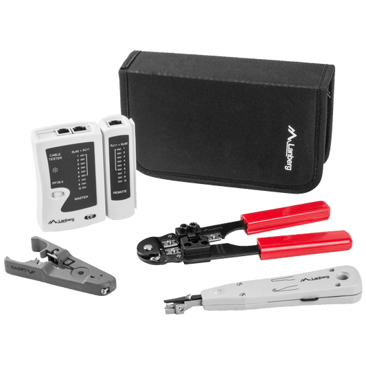 Lanberg Alat za motažu LAN i telefonskih konektora, set - NT-0301