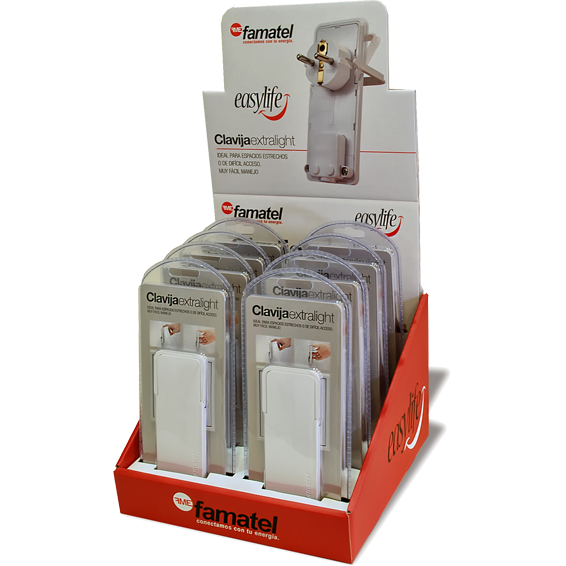 Famatel Strujni utikač, 4,8mm, 16A, slim - 1110