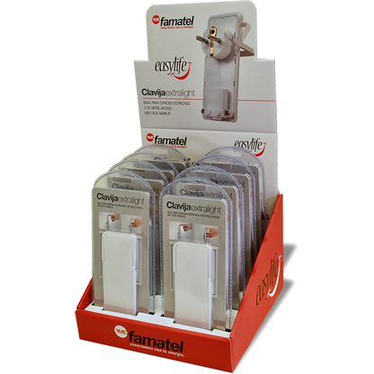 Famatel Strujni utikač, 4,8mm, 16A, slim - 1110