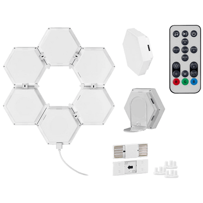 Tracer Pametna RGB svjetiljka, hexagon, set - Smart Hexagon RGB lamps