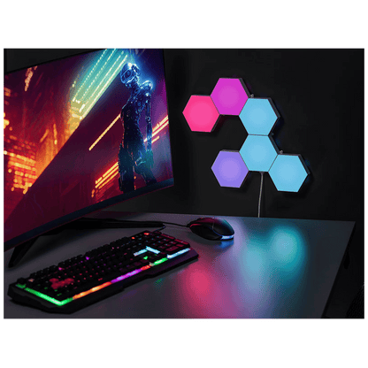 Tracer Pametna RGB svjetiljka, hexagon, set - Smart Hexagon RGB lamps