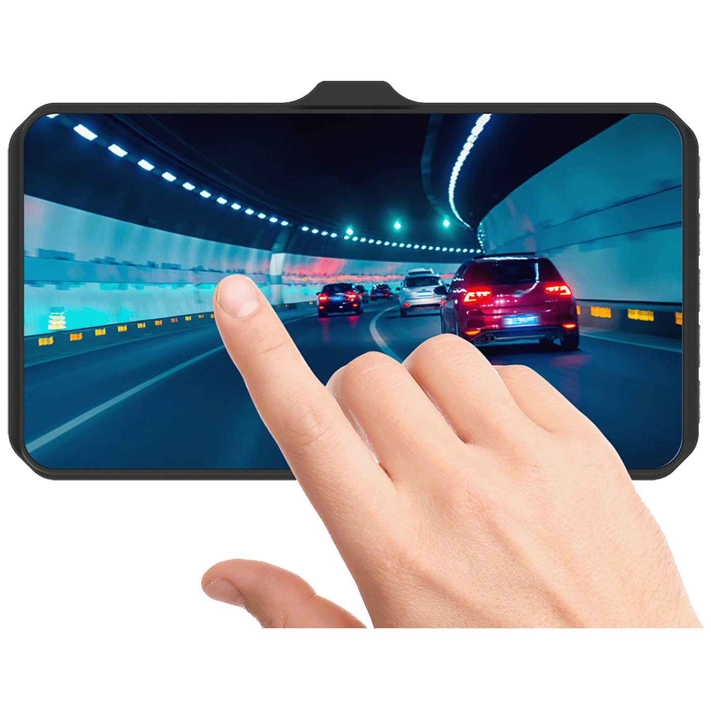 Tracer Auto kamera, 2x 2 Mpx, 4" LCD, FullHD, microSD, G-senzor - 4TS FHD CRUX DASH CAM