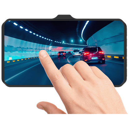 Tracer Auto kamera, 2x 2 Mpx, 4" LCD, FullHD, microSD, G-senzor - 4TS FHD CRUX DASH CAM