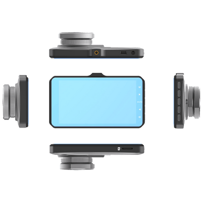 Tracer Auto kamera, 2x 2 Mpx, 4" LCD, FullHD, microSD, G-senzor - 4TS FHD CRUX DASH CAM