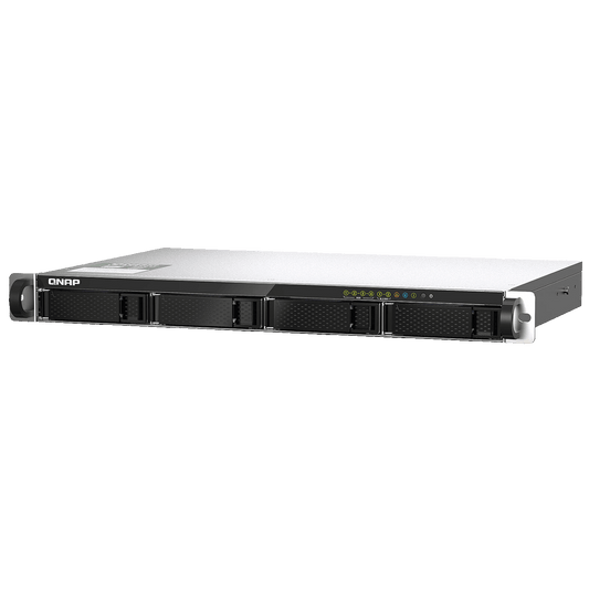 QNAP NAS sa 4 ležišta za montažu u rack,HDD/SSD, LAN 2.5GbE/10GbE - TS-435XeU
