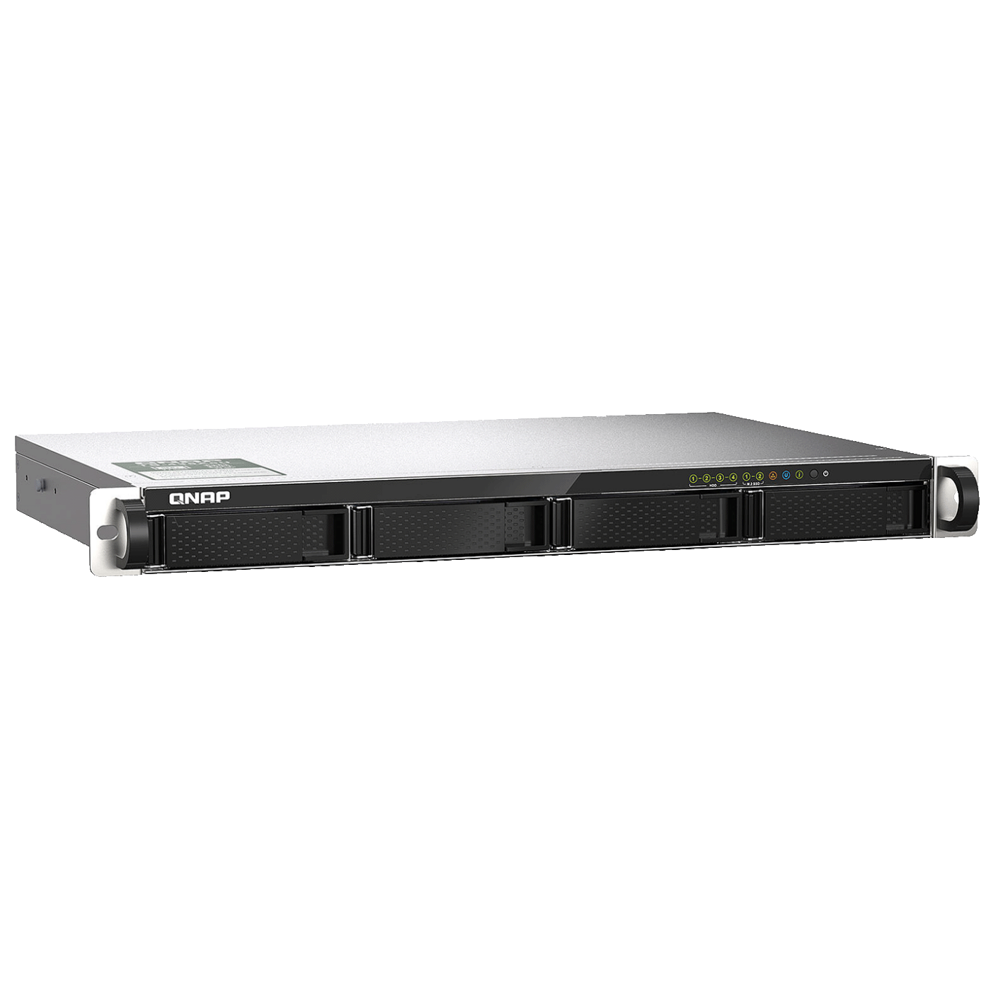QNAP NAS sa 4 ležišta za montažu u rack,HDD/SSD, LAN 2.5GbE/10GbE - TS-435XeU