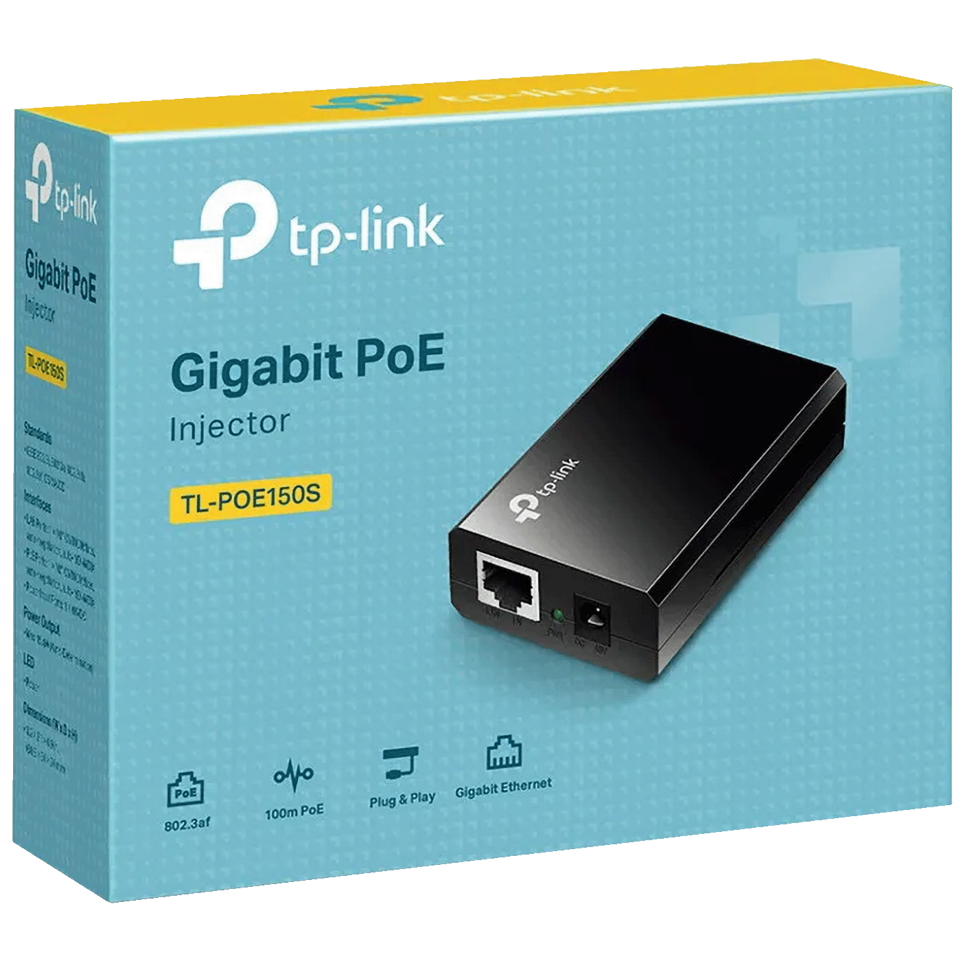 TP-LINK PoE napajanje + Injector, Gigabit Ethernet, 30W - TL-POE160S