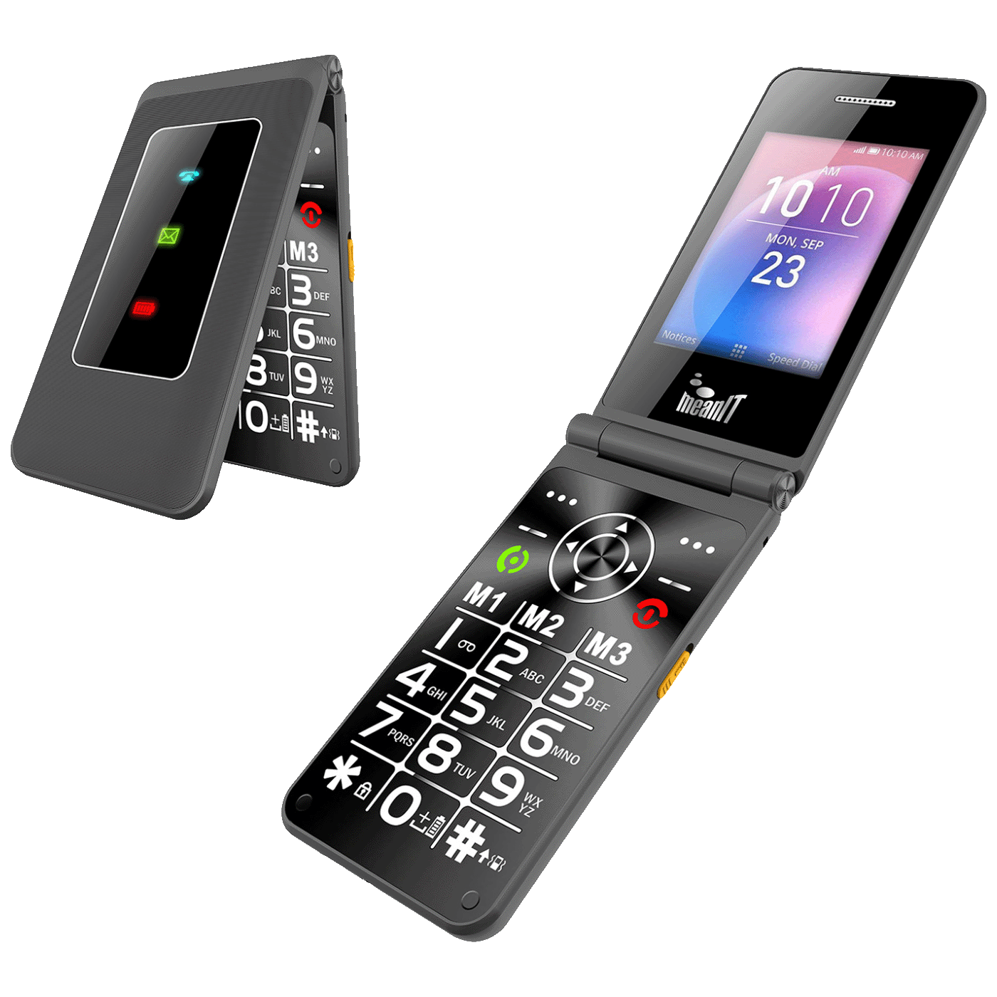 MeanIT Telefon mobilni , 2.8" zaslon, velike "M" tipke - FLIP XXL