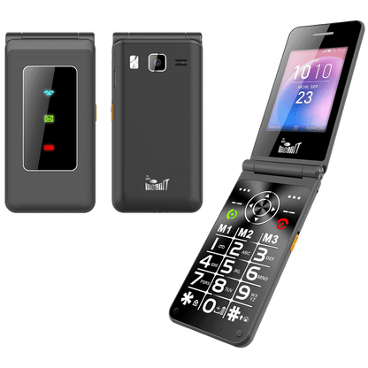 MeanIT Telefon mobilni , 2.8" zaslon, velike "M" tipke - FLIP XXL
