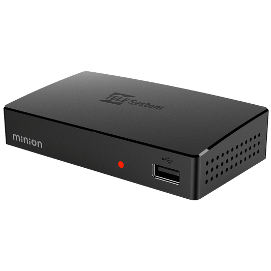 TELE System Prijemnik zemaljski, DVB-T2, H.265/HEVC, SCART, USB - MINION/01