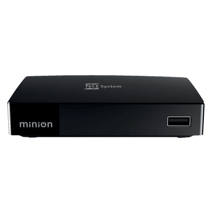 TELE System Prijemnik zemaljski, DVB-T2, H.265/HEVC, SCART, USB - MINION/01