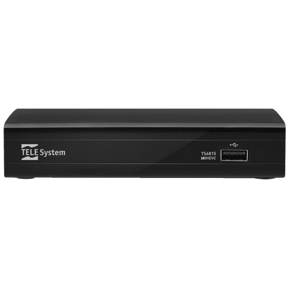 TELE System Prijemnik zemaljski, DVB-T2, H.265/HEVC, SCART, USB - TS6815 T2 HEVC