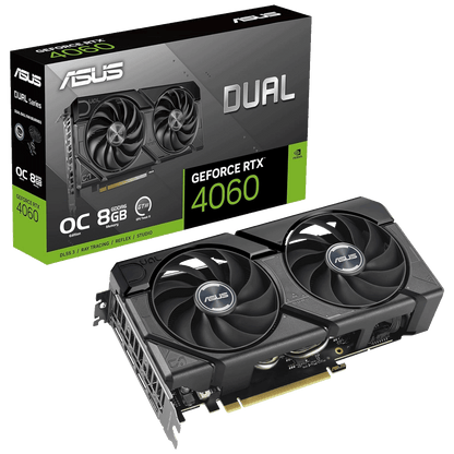 Asus Grafička kartica, RTX4060 EVO OC , 8GB DDR6, 128bit, PCIe4.0 - 90YV0JC7-M0NA00