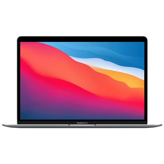 Apple Laptop 13,3", M1 chipset CPU 2.9 GHz,8GB DDR, SSD 256 GB - MacBook Air; MGN63T/A, Space Gray