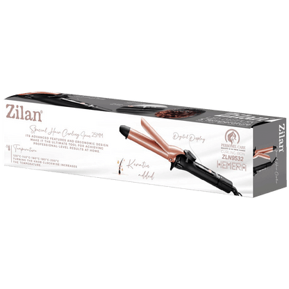 Zilan Uvijač za kosu, 200°C, LED zaslon, Ø 25 mm, 30W - ZLN9532 Hemera