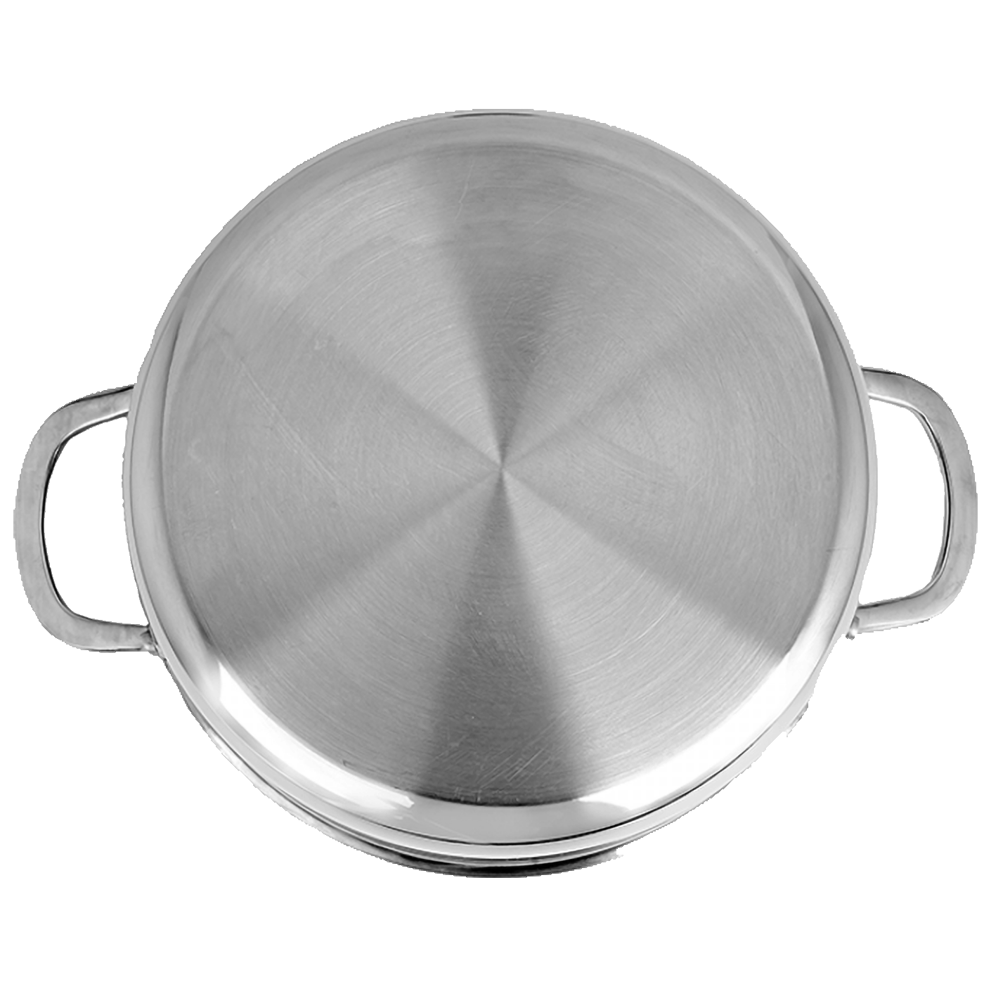 Zilan Kaserola sa staklenim poklopcem, 24 cm, troslojno posuđe - ZLN9648