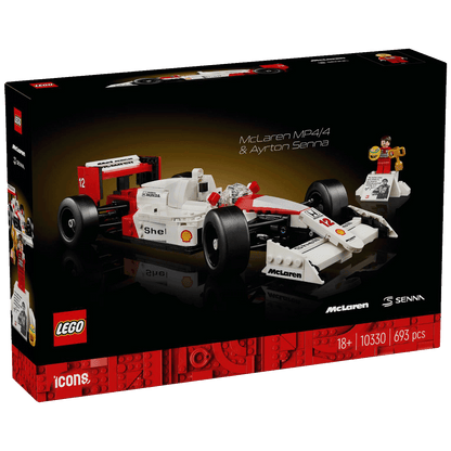 Lego McLaren MP4/4 i Ayrton Senna, LEGO Icons - McLaren F1 MP4/4 i A.Senna