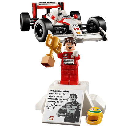 Lego McLaren MP4/4 i Ayrton Senna, LEGO Icons - McLaren F1 MP4/4 i A.Senna