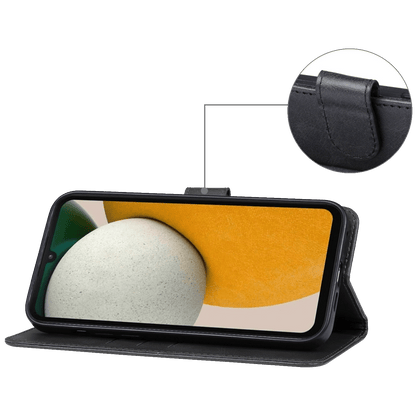 NN-Su Futrola preklopna za Samsung Galaxy A15, koža, crna - Galaxy A15 Phone Case(Black)