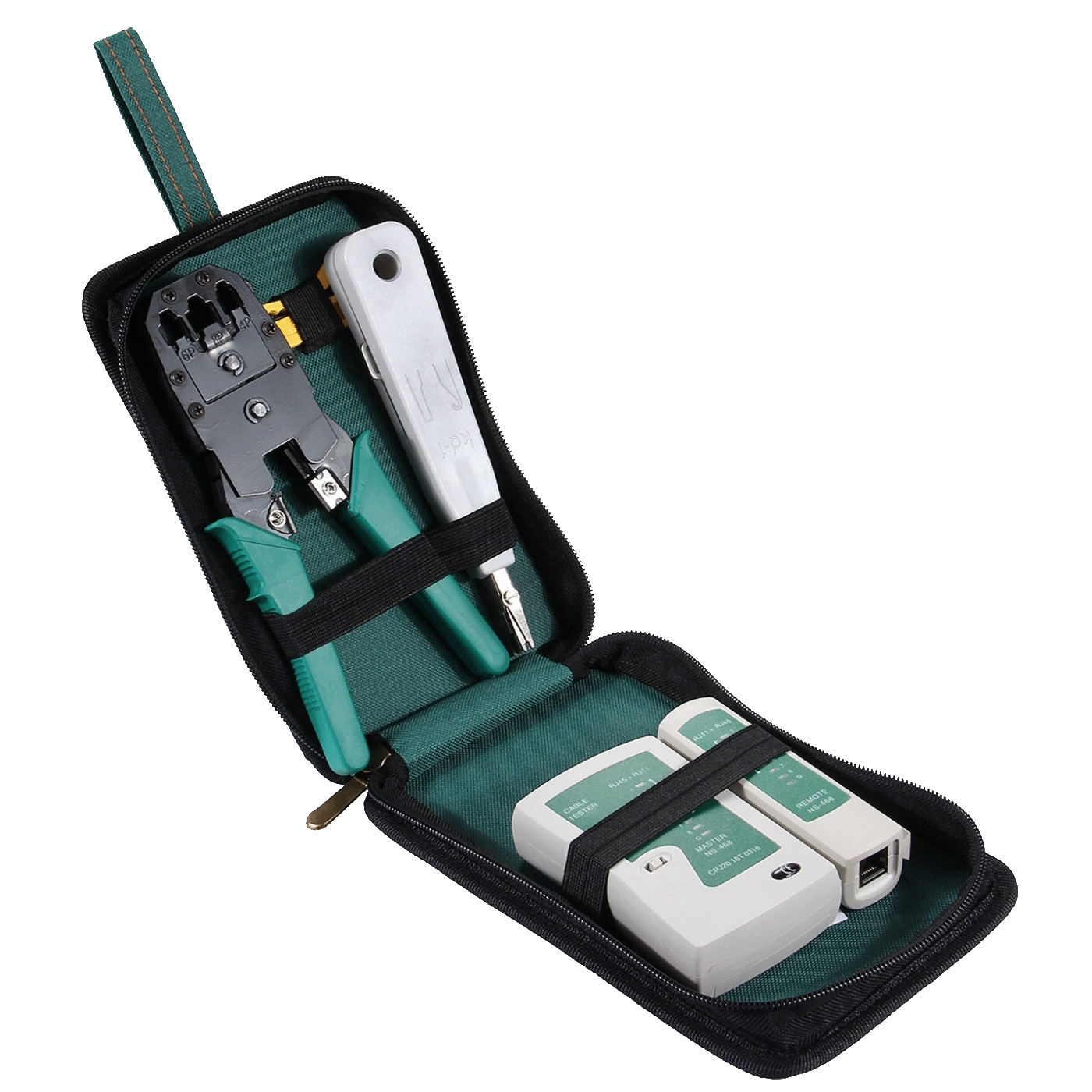 NN-Su Alat za motažu LAN i telefonskih konektora, set - 5in1 RJ45/RJ11/Cat5/Cat6 Tools