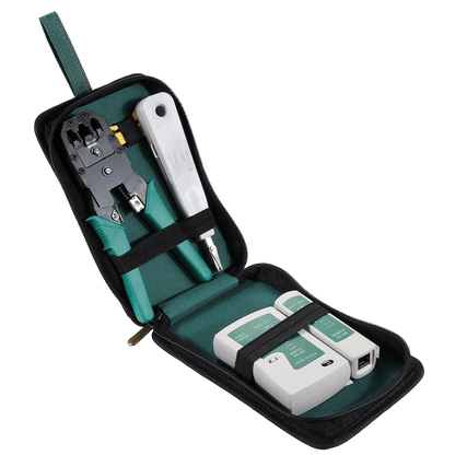 NN-Su Alat za motažu LAN i telefonskih konektora, set - 5in1 RJ45/RJ11/Cat5/Cat6 Tools