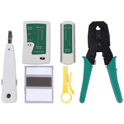 NN-Su Alat za motažu LAN i telefonskih konektora, set - 5in1 RJ45/RJ11/Cat5/Cat6 Tools