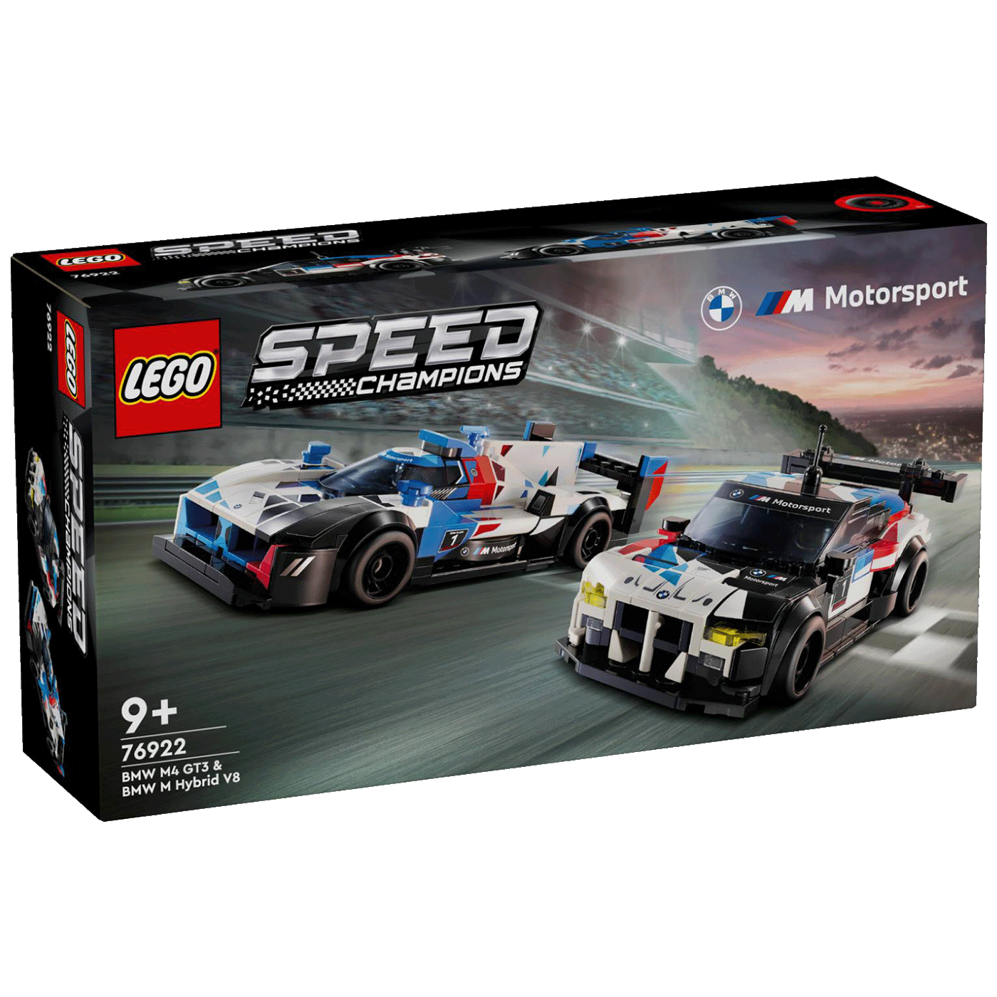 Lego BMW M4 GT3 i BMW M Hybrid V8 trkaća auta, LEGO Speed Champ.