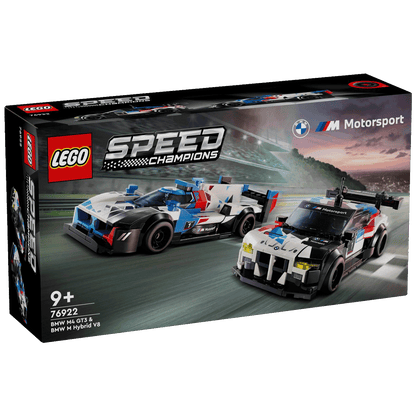 Lego BMW M4 GT3 i BMW M Hybrid V8 trkaća auta, LEGO Speed Champ.