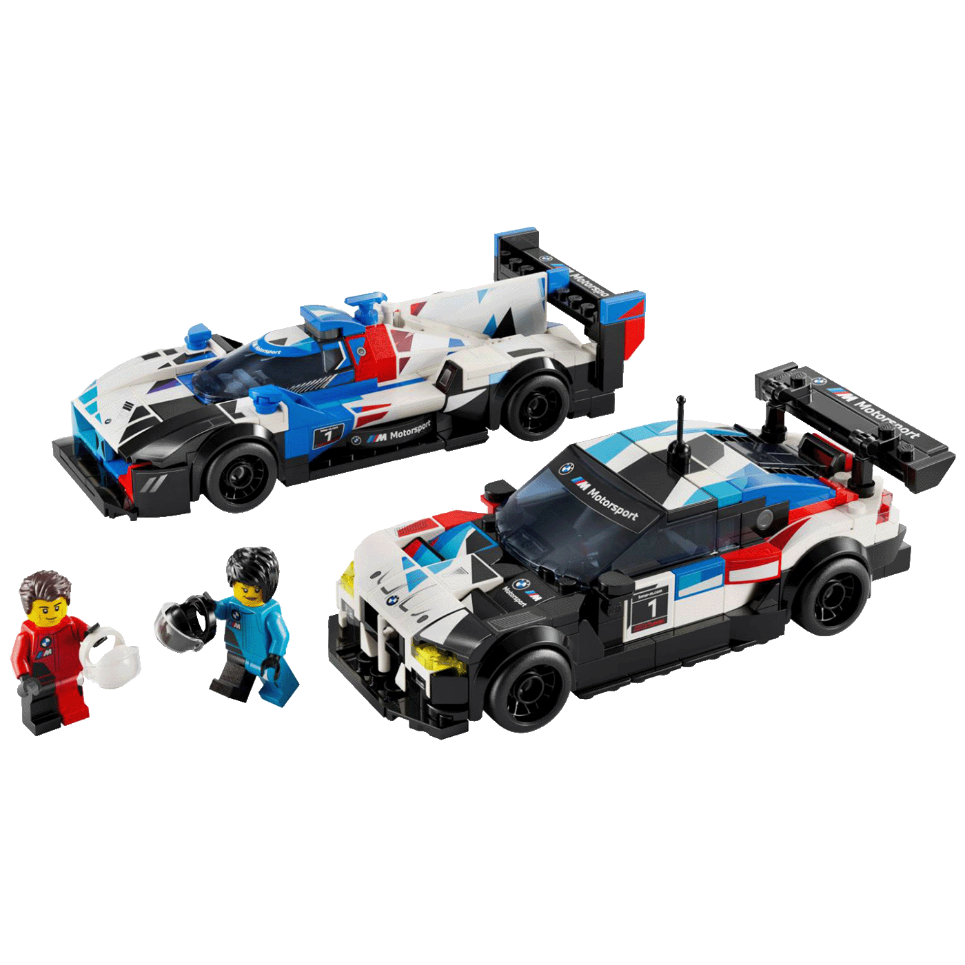 Lego BMW M4 GT3 i BMW M Hybrid V8 trkaća auta, LEGO Speed Champ.