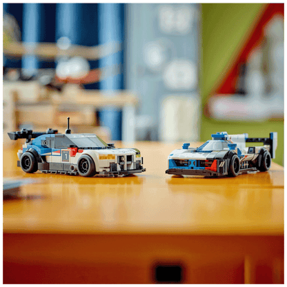 Lego BMW M4 GT3 i BMW M Hybrid V8 trkaća auta, LEGO Speed Champ.