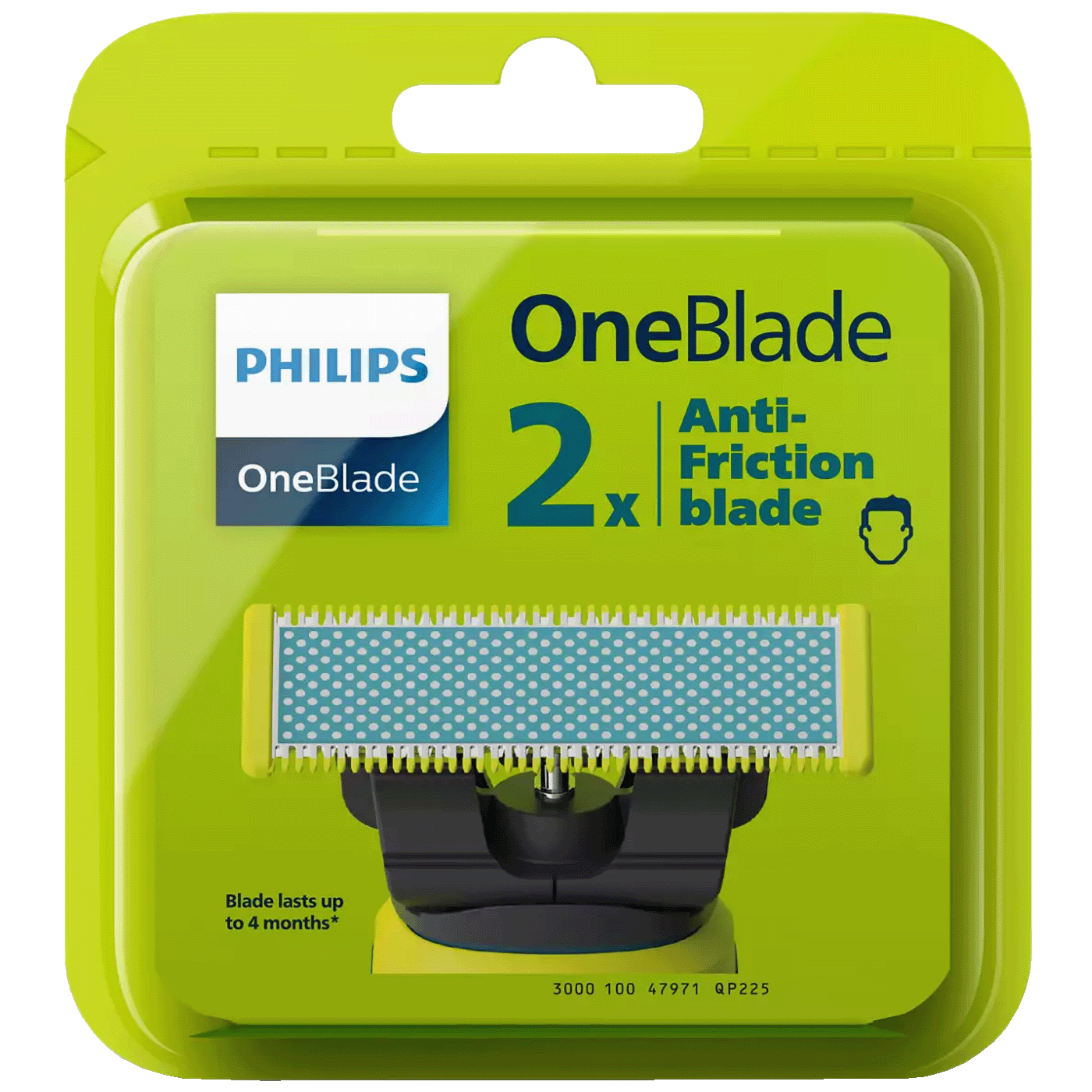 Philips Oštrice za aparat za brijanje OneBlade, 2 kom - QP225/50