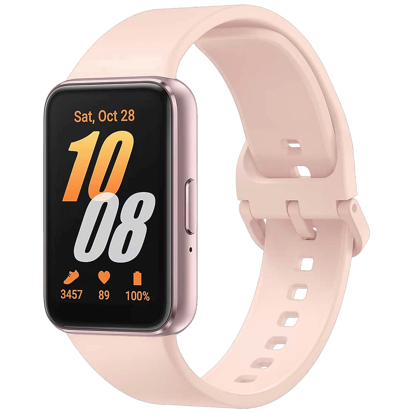 Samsung Pametni sat, R390, 1.6", vodootporan, WiFi, BT, 208 mAh - Galaxy Fit3 Pink Gold