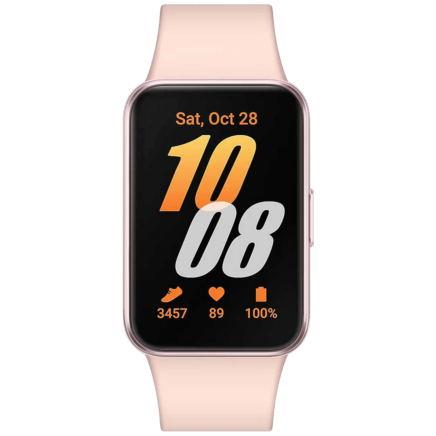 Samsung Pametni sat, R390, 1.6", vodootporan, WiFi, BT, 208 mAh - Galaxy Fit3 Pink Gold