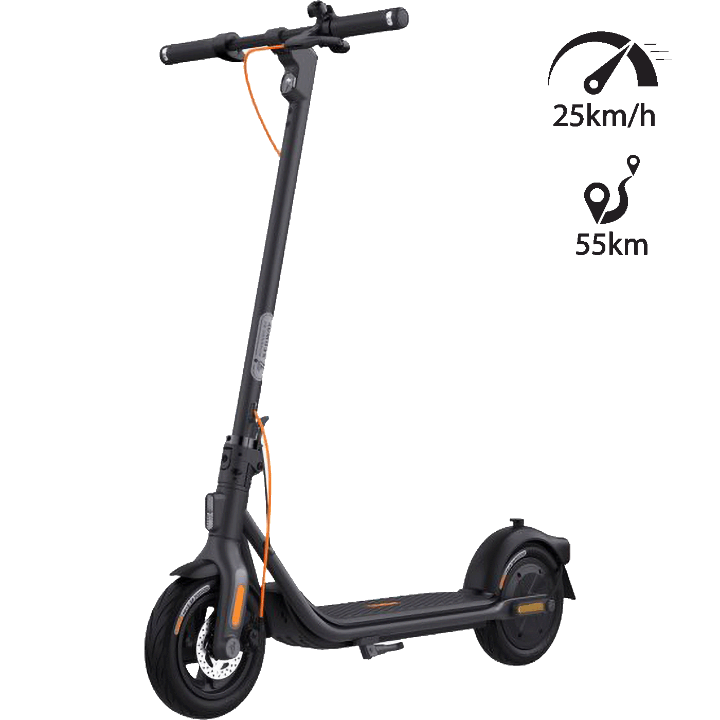 Segway Električni Romobil , 10" točkovi, 25 km/h,  Domet do 55 km - F2 Plus E (AA.05.12.02.0003)